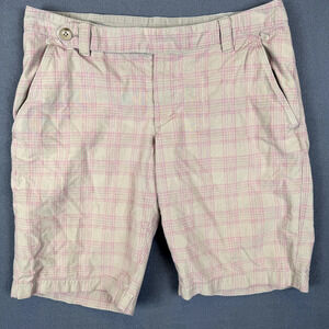 The North Face Mendocino Shorts Women's Size 10 Pink Stitch Golf Outdoor Hiking